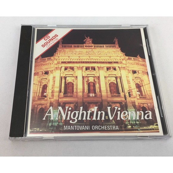 A Night In Vienna by Mantovani Orchestra CD 1988 CDFX 6746 - Picture 1 of 3